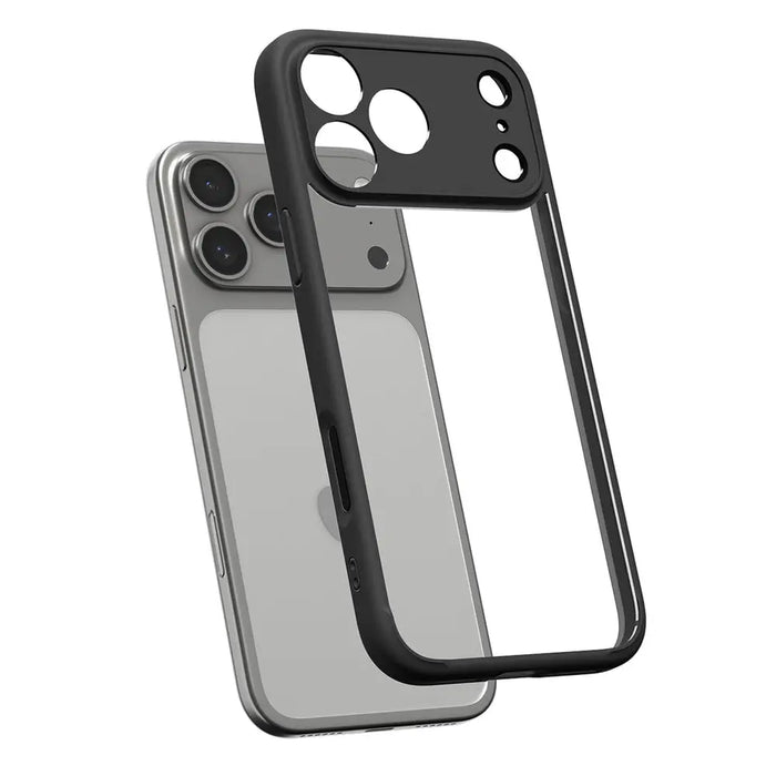 Spigen Ultra Hybrid Case for iPhone 17 Pro - Matte Black - Cell phone cases and covers<<<HurtelXML