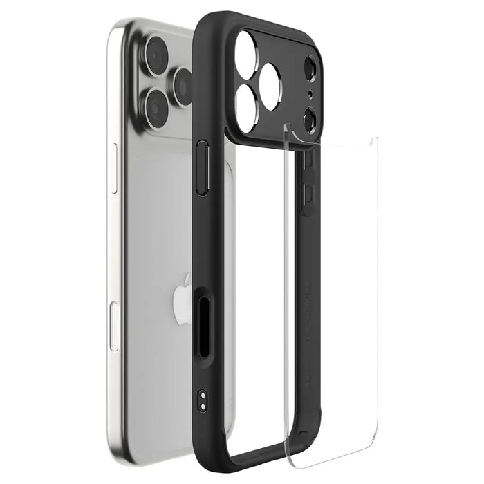 Spigen Ultra Hybrid Case for iPhone 17 Pro - Matte Black - Cell phone cases and covers<<<HurtelXML