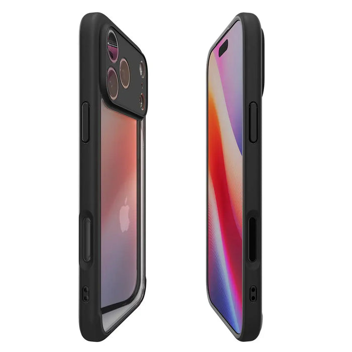 Spigen Ultra Hybrid Case for iPhone 17 Pro Max - Matte Black - Cell phone cases and covers<<<HurtelXML