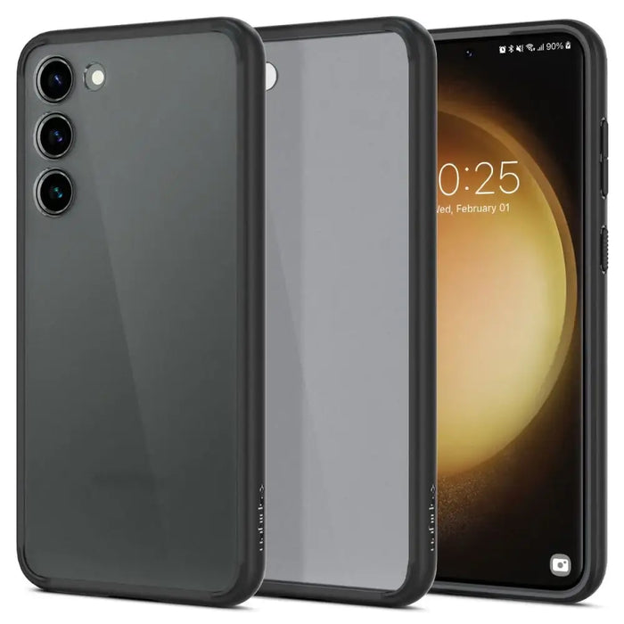 Spigen Ultra Hybrid Case for Samsung Galaxy S23 - Matte Black - Cell phone cases and covers<<<HurtelXML
