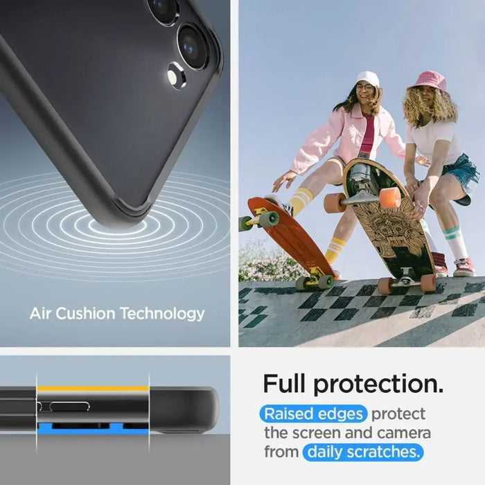 Spigen Ultra Hybrid Case for Samsung Galaxy S23 - Matte Black - Cell phone cases and covers<<<HurtelXML