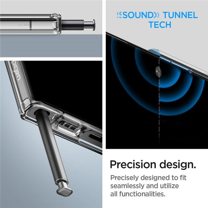 Spigen Ultra Hybrid Case for Samsung Galaxy S23 Ultra - Transparent - Cell phone cases and covers<<<HurtelXML