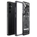 Spigen Ultra Hybrid Case for Samsung Galaxy S24 - Dark Gray (Zero One Pattern) - Cell phone cases and covers<<<HurtelXML