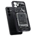 Spigen Ultra Hybrid Case for Samsung Galaxy S24 - Dark Gray (Zero One Pattern) - Cell phone cases and covers<<<HurtelXML
