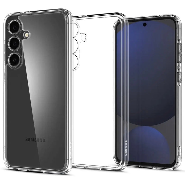 Spigen Ultra Hybrid Case for Samsung Galaxy S24 FE - Clear - Cell phone cases and covers<<<HurtelXML