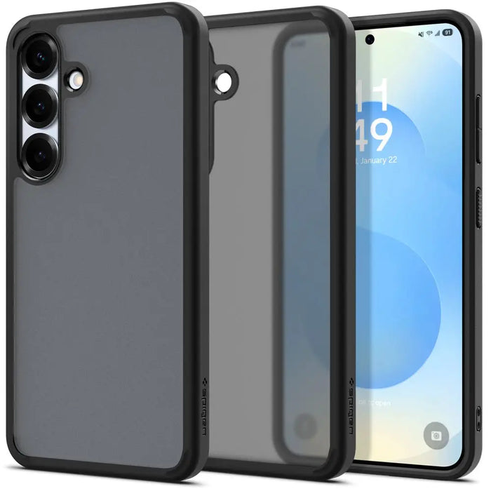 Spigen Ultra Hybrid Case for Samsung Galaxy S25+ - Black - Cell phone cases and covers<<<HurtelXML