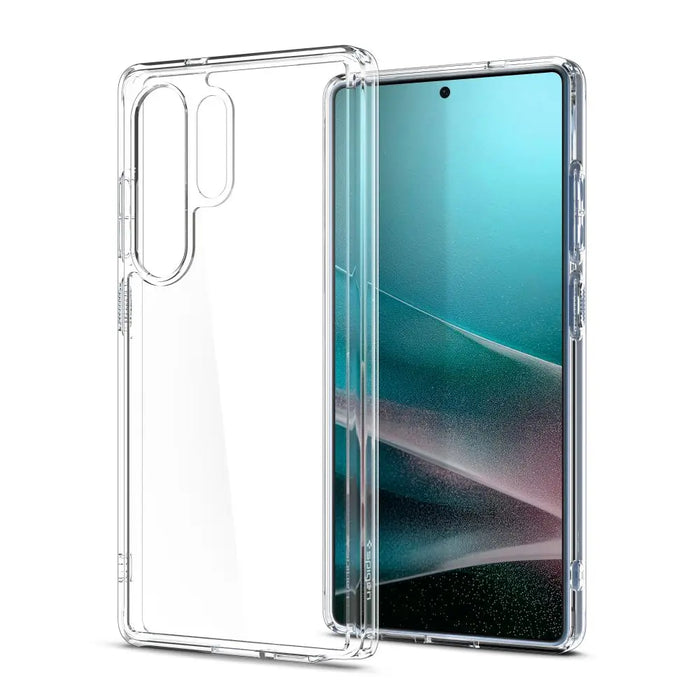 Spigen Ultra Hybrid Case for Samsung Galaxy S25 Ultra - Transparent - Cell phone cases and covers<<<HurtelXML
