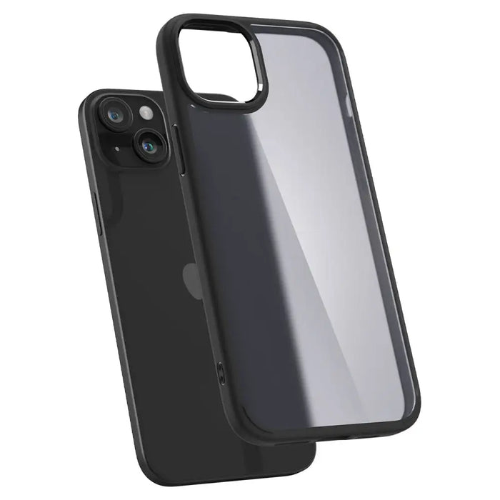 Spigen Ultra Hybrid iPhone 15 Case - Clear Black - Cell phone cases and covers<<<HurtelXML