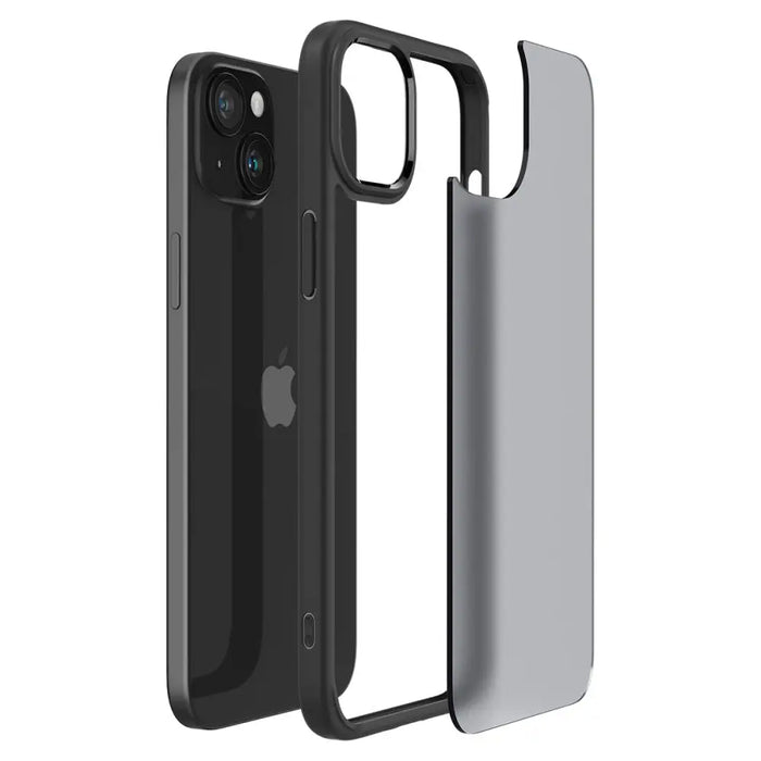 Spigen Ultra Hybrid iPhone 15 Case - Clear Black - Cell phone cases and covers<<<HurtelXML