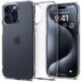 Spigen Ultra Hybrid iPhone 15 Pro Case - Clear Matte - Cell phone cases and covers<<<HurtelXML