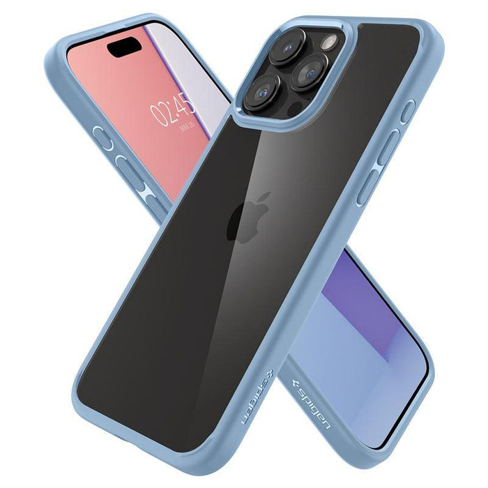 Spigen Ultra Hybrid iPhone 15 Pro Max Case - Light Blue - Cell phone cases and covers<<<HurtelXML