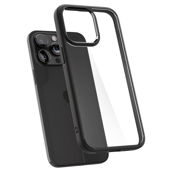 Spigen Ultra Hybrid iPhone 15 Pro Max Case - Matte Black - Cell phone cases and covers<<<HurtelXML