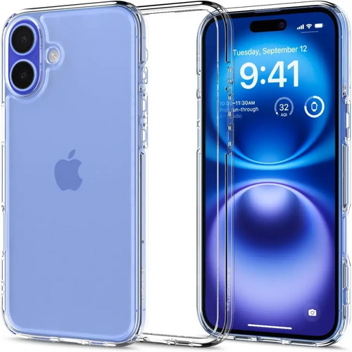 Spigen Ultra Hybrid iPhone 16 Case - Clear - Cell phone cases and covers<<<HurtelXML