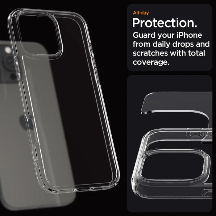 Spigen Ultra Hybrid iPhone 16 Pro Case - Clear - Cell phone cases and covers<<<HurtelXML