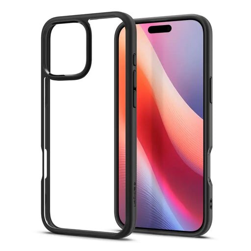 Spigen Ultra Hybrid iPhone 16 Pro Case - Matte Black - Cell phone cases and covers<<<HurtelXML
