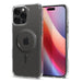 Spigen Ultra Hybrid Mag Carbon Fiber Case with MagSafe for iPhone 16 Pro - Dark Gray - Cell phone cases