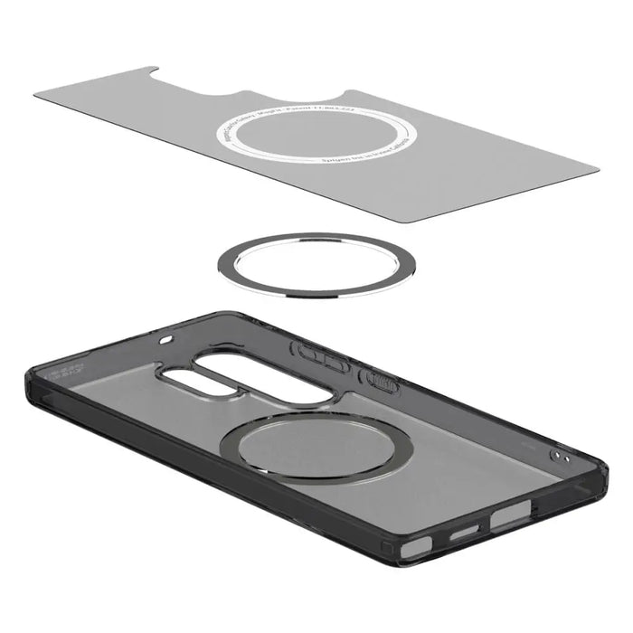 Spigen Ultra Hybrid Mag Case for Samsung Galaxy S25 Ultra - Black - Cell phone cases and covers<<<HurtelXML