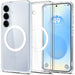 Spigen Ultra Hybrid Mag Case for Samsung Galaxy S25 - Clear - Cell phone cases and covers<<<HurtelXML