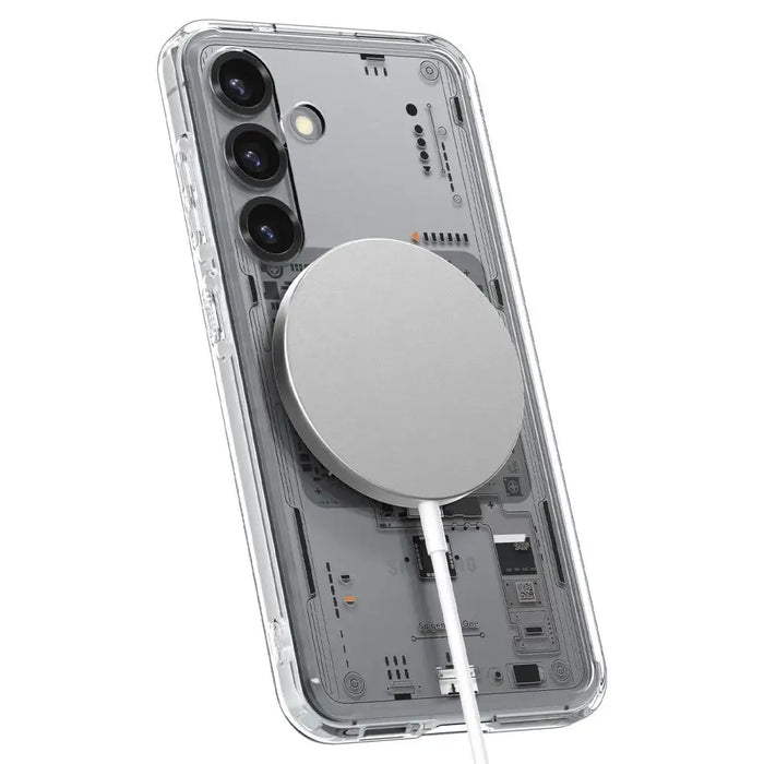 Spigen Ultra Hybrid Mag Case for Samsung Galaxy S25 Neo One - Clear - Cell phone cases and covers<<<HurtelXML
