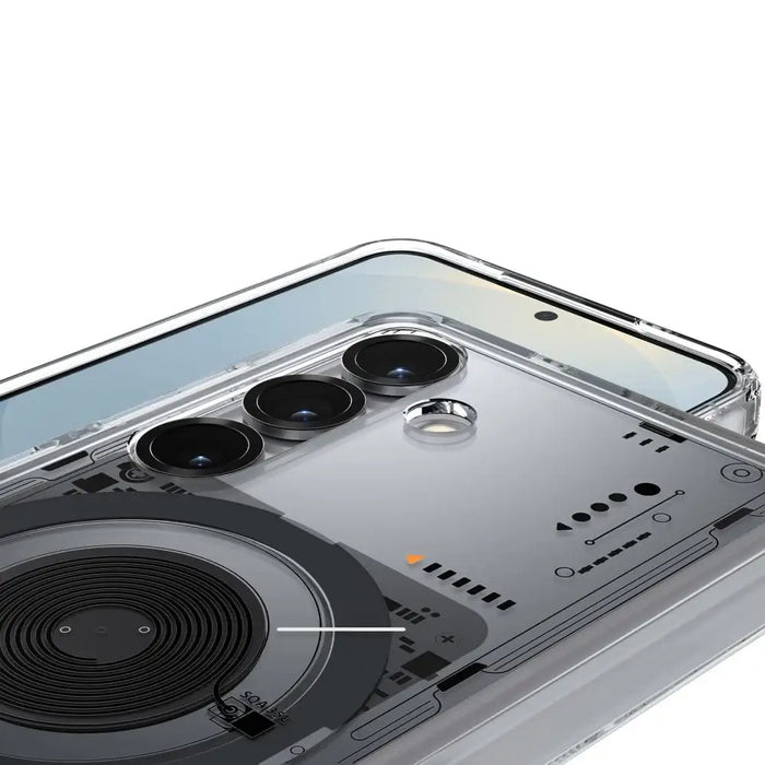 Spigen Ultra Hybrid Mag Case for Samsung Galaxy S25 Neo One - Clear - Cell phone cases and covers<<<HurtelXML