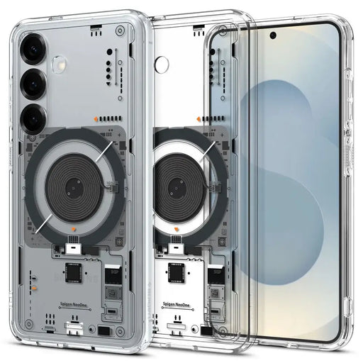Spigen Ultra Hybrid Mag Case for Samsung Galaxy S25 Neo One - Clear - Cell phone cases and covers<<<HurtelXML