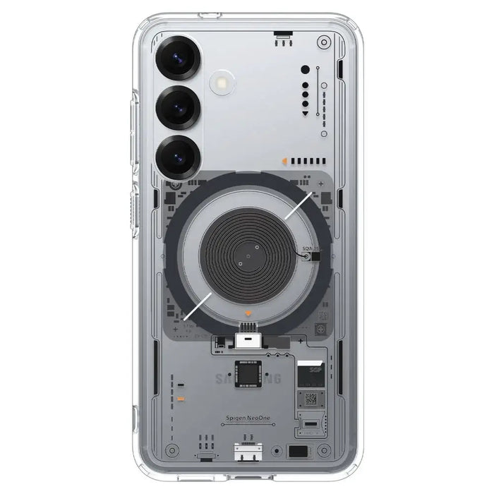 Spigen Ultra Hybrid Mag Case for Samsung Galaxy S25 Neo One - Clear - Cell phone cases and covers<<<HurtelXML