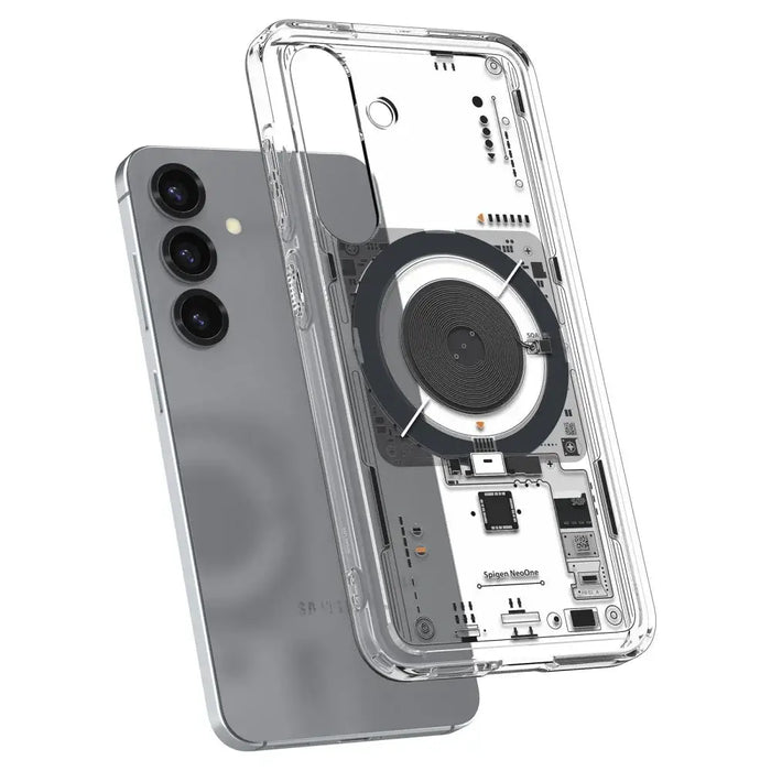 Spigen Ultra Hybrid Mag Case for Samsung Galaxy S25 Neo One - Clear - Cell phone cases and covers<<<HurtelXML