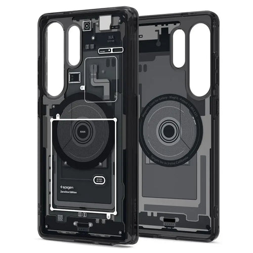 Spigen Ultra Hybrid Mag Case for Samsung Galaxy S25 Ultra Zero One - Black - Cell phone cases and covers<<<HurtelXML