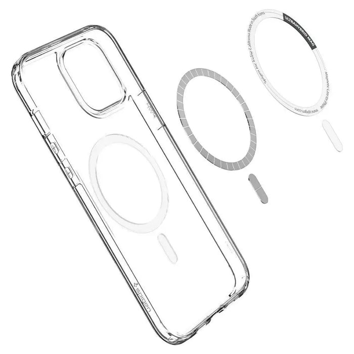 Spigen Ultra Hybrid Mag Case with MagSafe for iPhone 12 Pro Max - White - Cell phone cases and covers<<<HurtelXML