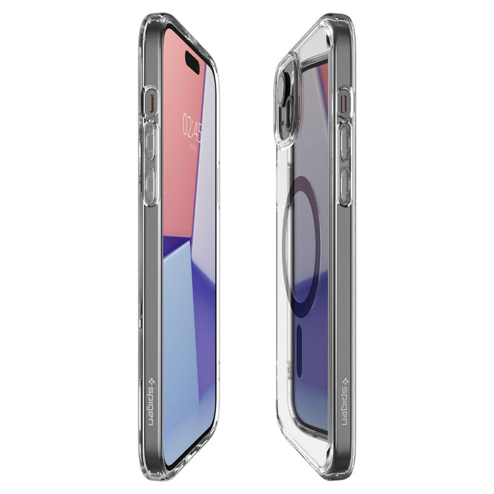 Spigen Ultra Hybrid Mag Case with MagSafe for iPhone 15 Plus - Black - Cell phone cases and covers<<<HurtelXML