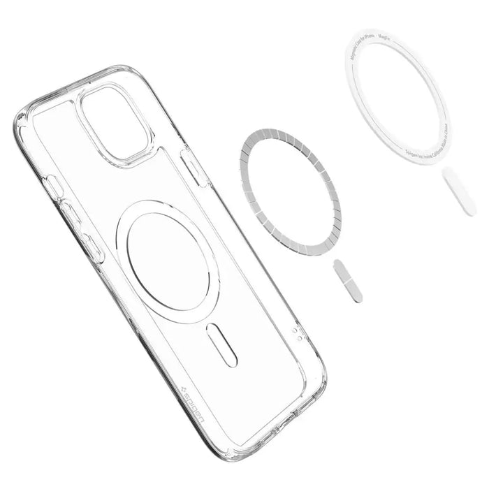 Spigen Ultra Hybrid Mag Case with MagSafe for iPhone 15 Plus - White - Cell phone cases and covers<<<HurtelXML