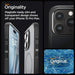 Spigen Ultra Hybrid Mag Case with MagSafe for iPhone 15 Pro Max - Clear Black - Cell phone cases and covers<<<HurtelXML