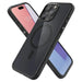Spigen Ultra Hybrid Mag Case with MagSafe for iPhone 15 Pro Max - Clear Black - Cell phone cases and covers<<<HurtelXML
