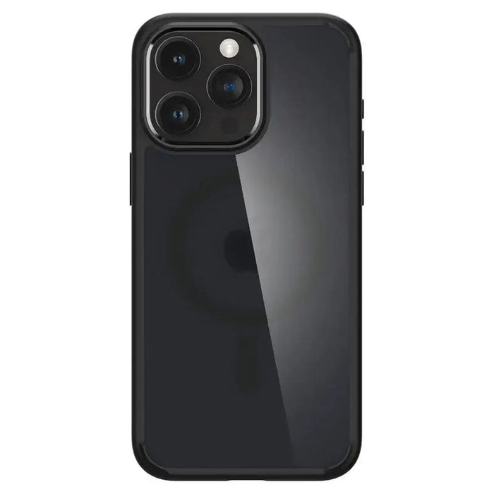 Spigen Ultra Hybrid Mag Case with MagSafe for iPhone 15 Pro Max - Clear Black - Cell phone cases and covers<<<HurtelXML