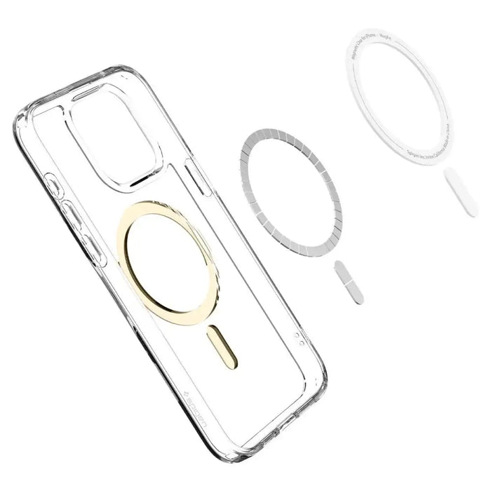 Spigen Ultra Hybrid Mag Case with MagSafe for iPhone 15 Pro Max - Gold - Cell phone cases and covers<<<HurtelXML