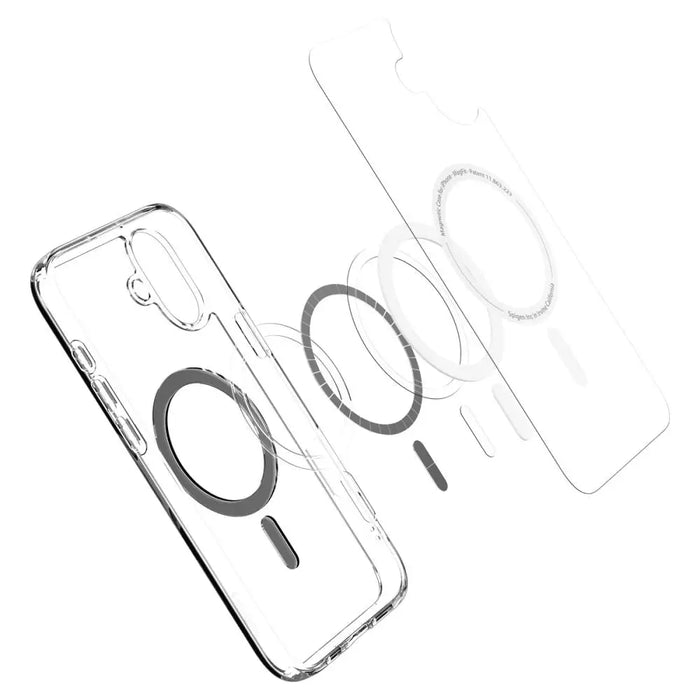 Spigen Ultra Hybrid Mag Case with MagSafe for iPhone 16 Plus - Black - Cell phone cases and covers<<<HurtelXML