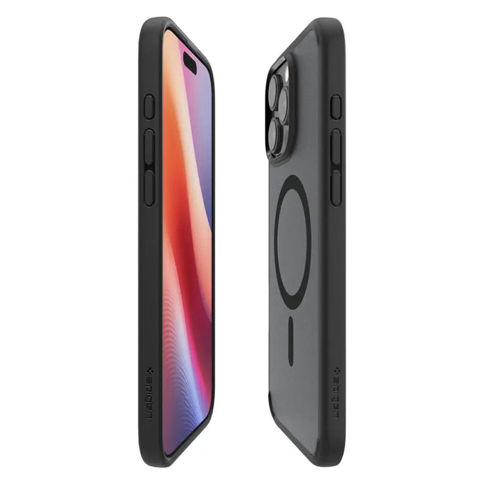 Spigen Ultra Hybrid Mag Case with MagSafe for iPhone 16 Pro - Black - Cell phone cases and covers<<<HurtelXML