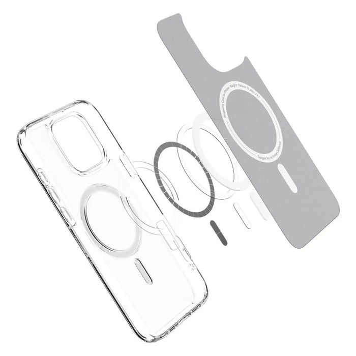 Spigen Ultra Hybrid Mag Case with MagSafe for iPhone 16 Pro - Clear - Cell phone cases and covers<<<HurtelXML