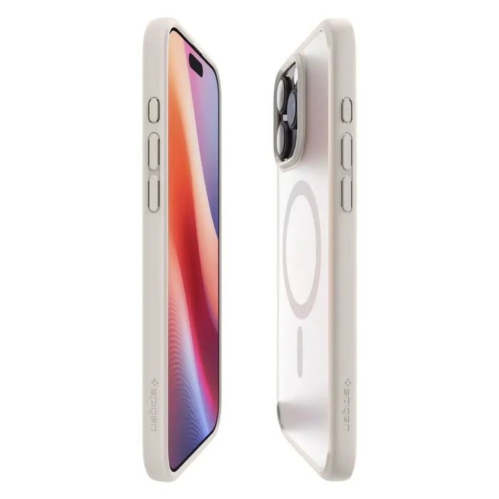 Spigen Ultra Hybrid Mag case with MagSafe for iPhone 16 Pro Max - titanium - Cell phone cases and covers<<<HurtelXML