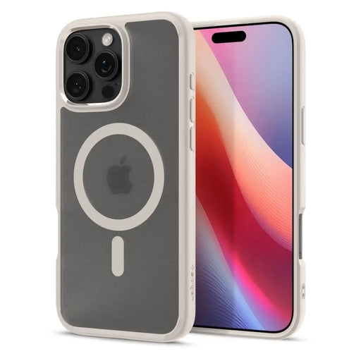 Spigen Ultra Hybrid Mag case with MagSafe for iPhone 16 Pro Max - titanium - Cell phone cases and covers<<<HurtelXML