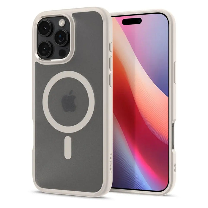 Spigen Ultra Hybrid Mag case with MagSafe for iPhone 16 Pro Max - titanium - Cell phone cases and covers<<<HurtelXML