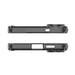 Spigen Ultra Hybrid Mag Case with MagSafe for Samsung Galaxy S25 Edge - Black Translucent - Cell phone cases
