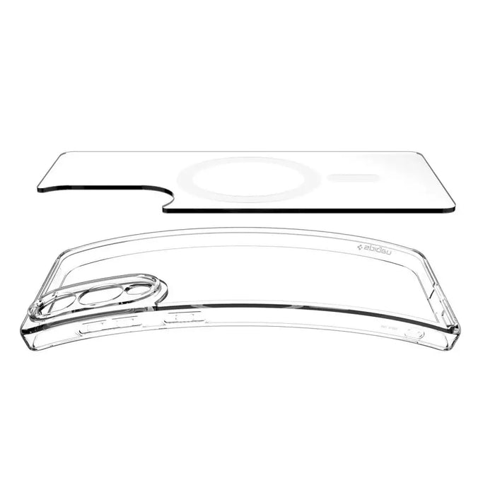Spigen Ultra Hybrid Mag Case with MagSafe for Samsung Galaxy S25 Edge - Clear - Cell phone cases and covers<<<HurtelXML