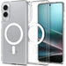 Spigen Ultra Hybrid Mag Case with MagSafe for Samsung Galaxy S25 Edge - Clear - Cell phone cases and covers<<<HurtelXML