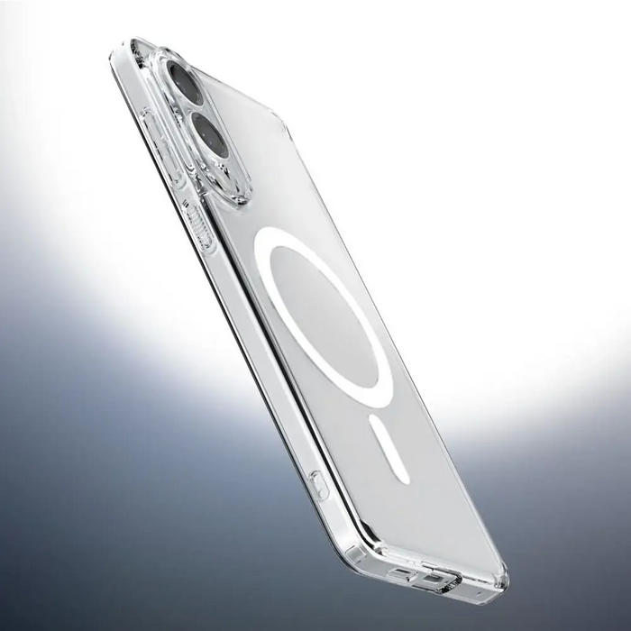 Spigen Ultra Hybrid Mag Case with MagSafe for Samsung Galaxy S25 Edge - Clear - Cell phone cases and covers<<<HurtelXML