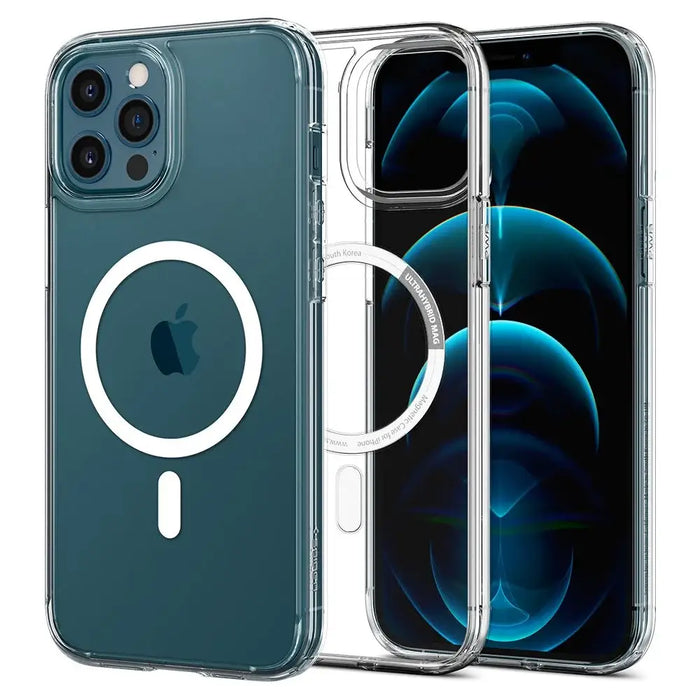 Spigen Ultra Hybrid Mag MagSafe Case for iPhone 12 / iPhone 12 Pro - White - Cell phone cases and covers<<<HurtelXML