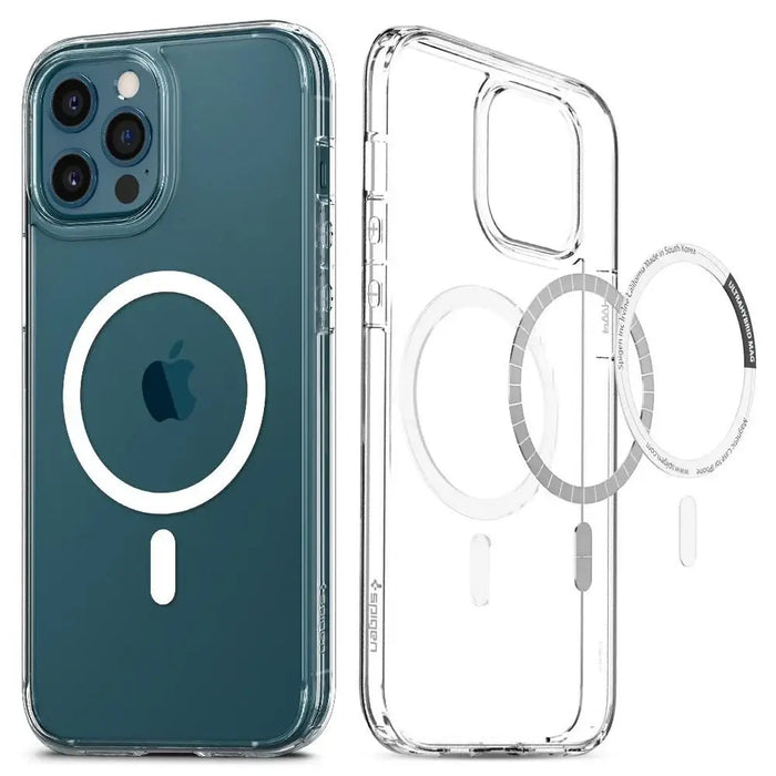 Spigen Ultra Hybrid Mag MagSafe Case for iPhone 12 / iPhone 12 Pro - White - Cell phone cases and covers<<<HurtelXML