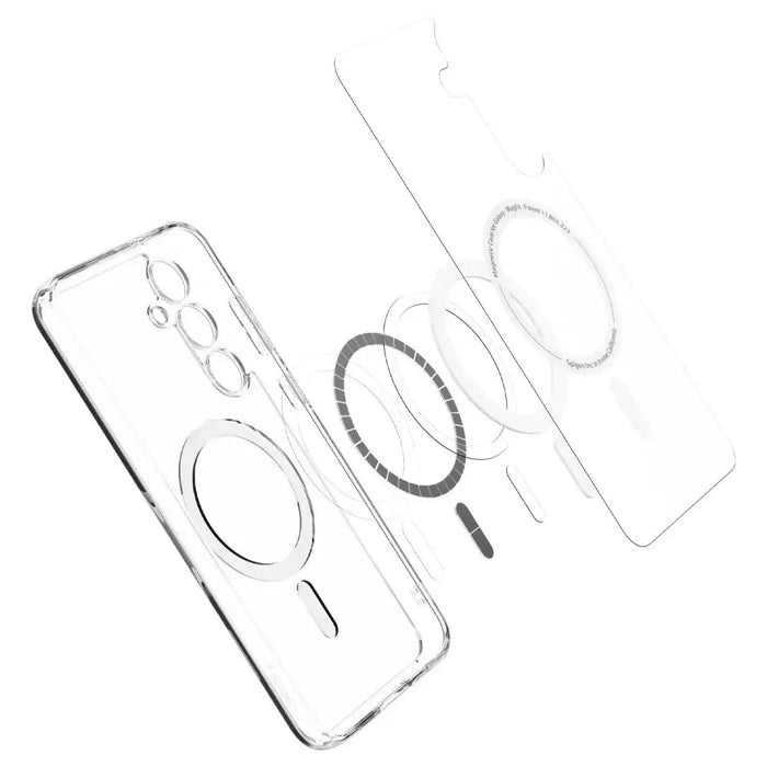 Spigen Ultra Hybrid Mag MagSafe Case for Samsung Galaxy S24 FE - White - Cell phone cases and covers<<<HurtelXML