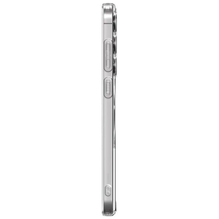 Spigen Ultra Hybrid Mag MagSafe Case for Samsung Galaxy S25 FE - Clear and White - Cell phone cases