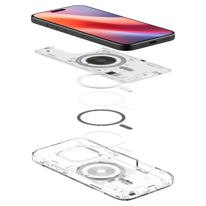 Spigen Ultra Hybrid Mag MagSafe iPhone 16 Pro Case - Clear - Cell phone cases and covers<<<HurtelXML